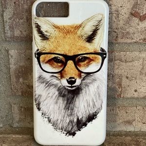 iPhone 8 Plus Fox with Glasses Case